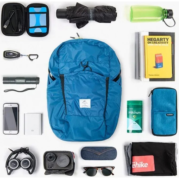 Фото - Туристический рюкзак Naturehike Ultralight NH17A017-B 22 л (6927595725092)